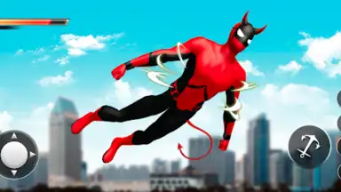 Spider Rope Hero - Flying Hero скриншот 1