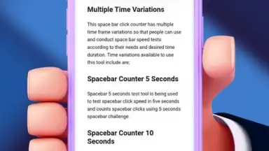 Spacebar Counter скриншот 3