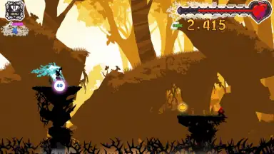 Jumpy Witch скриншот 1