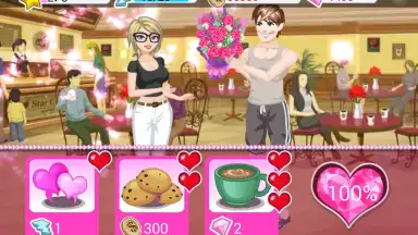 Star Girl: Valentine Hearts скриншот 2