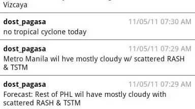 PH Weather скриншот 3