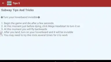 Guide For Subway Surf скриншот 3