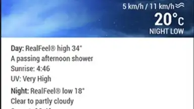 AccuWeather скриншот 10
