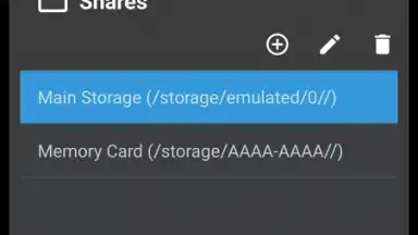 SMB Server (Samba) скриншот 3