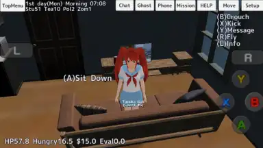 School Girls Simulator скриншот 2