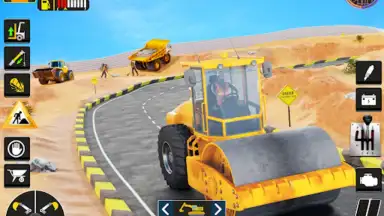 City Road Construction Game 3D скриншот 1
