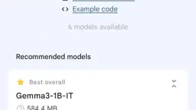 Google AI Edge Gallery скриншот 15