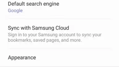 Samsung Internet Browser скриншот 7