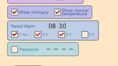 Period Diary Supreme Lite скриншот 2
