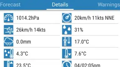 Au Weather Free скриншот 9