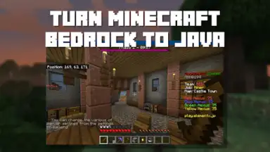 Java Edition UI for Minecraft скриншот 1
