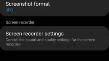 Samsung Record screen скриншот 3