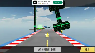 Mega Ramp Car Stunts Game скриншот 2