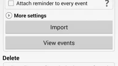 iCal Import/Export 2.4 скриншот 6