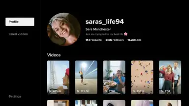 TikTok for Android TV скриншот 4
