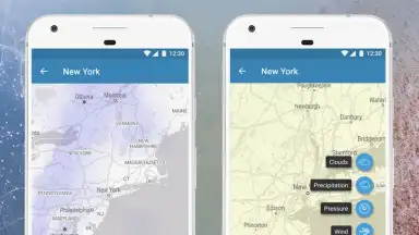Weather App - Lazure: Forecast & Widget скриншот 2