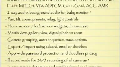 IP Cam Viewer Basic скриншот 5