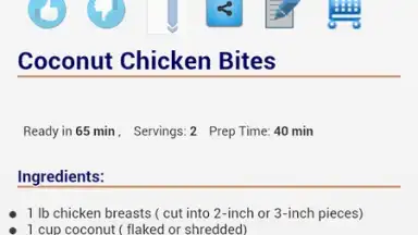 Recipes by Ingredients скриншот 4