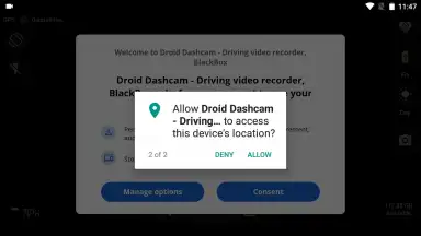 Droid Dashcam - Driving video recorder скриншот 3