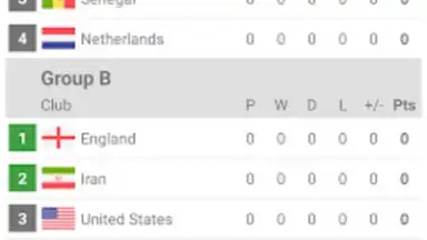 Live Scores for World Cup 2022 скриншот 7