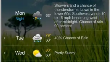 WeatherBug скриншот 2