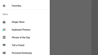 Ginger Keyboard скриншот 5
