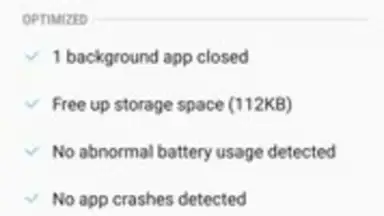 Samsung Device Maintenance скриншот 2