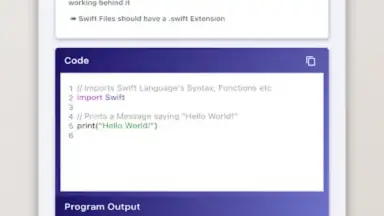 Swift Tutorial - Simplified скриншот 5
