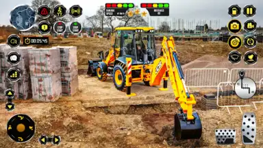 JCB Excavator Simulator Games скриншот 1