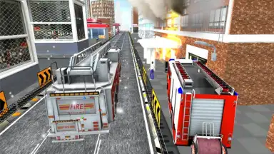 Crazy FireTruck скриншот 2
