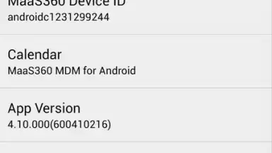 MaaS360 MDM for Android скриншот 4