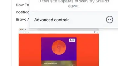 Brave Browser (Beta) скриншот 4