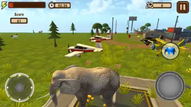 Elephant Simulator Unlimited скриншот 2