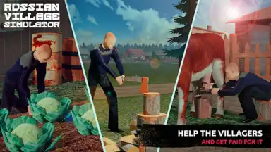 Russian Village Simulator 3D скриншот 5