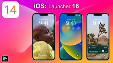 iPhone 14 Launcher iOS 16 2023 скриншот 2
