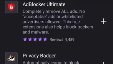 Iceraven Browser скриншот 3