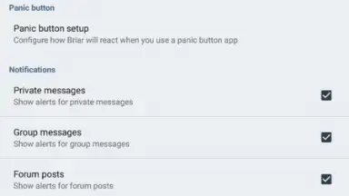 Briar скриншот 3