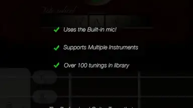 Pro Guitar Tuner скриншот 4