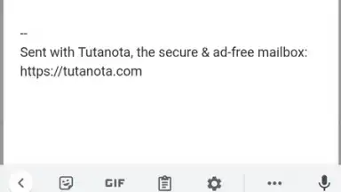 Tuta скриншот 2