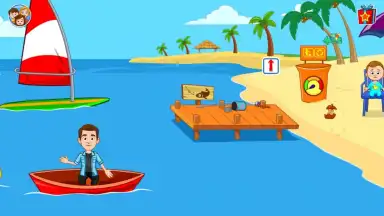 My Town: Beach Picnic скриншот 5