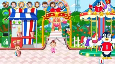 My Town : ICEME Amusement Park Free скриншот 8