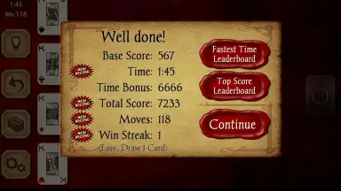 Solitaire Free скриншот 10