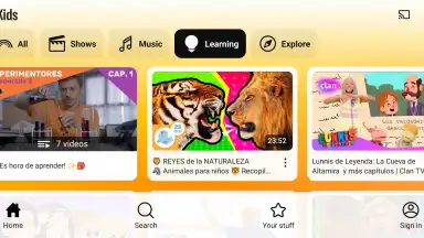YouTube Kids скриншот 3