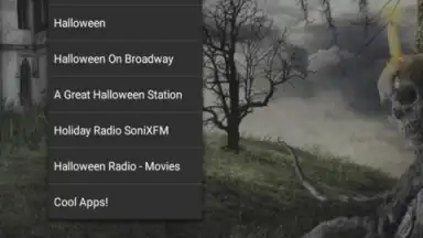 Free Radio Halloween Live скриншот 1