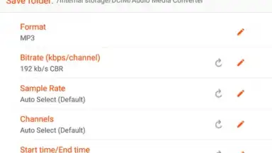 Audio Converter скриншот 4
