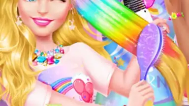 Hair Nail Salon: Makeup Games скриншот 7