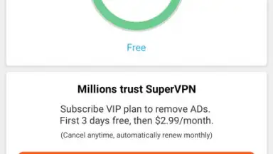 SuperVPN Fast VPN Client скриншот 6
