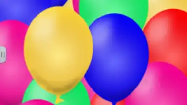 Balloons Keyboard скриншот 3