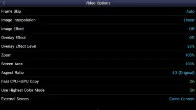 Snes9x EX+ скриншот 13