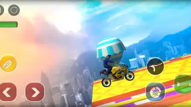 Police Bike Stunts Games скриншот 13